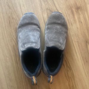 Brown mens Merrell moc